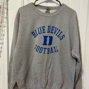 Vintage style Duke Blue Devils College Crewneck